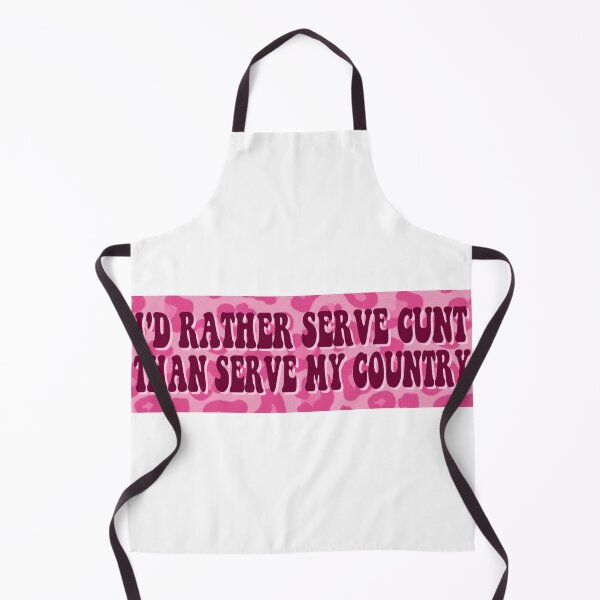 Item preview, I'd Rather Serve Bumper Sticker designed and sold by casserolestan.