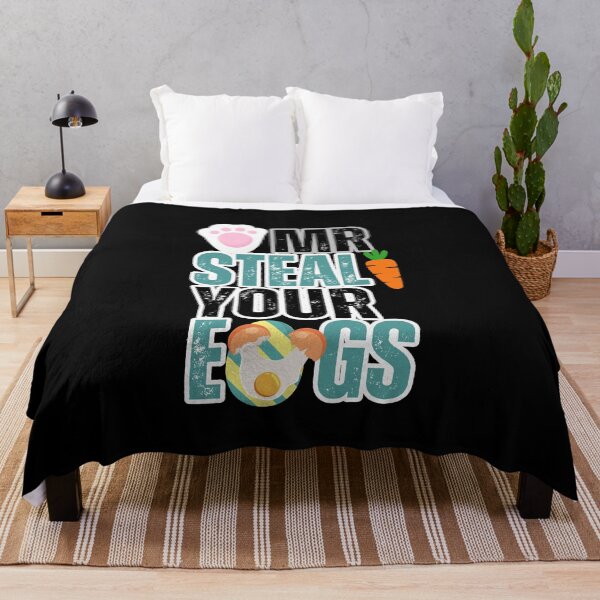Item preview, Mr Steal Your Eggs -Funny Saying- designed and sold by SunnyDayPrints.