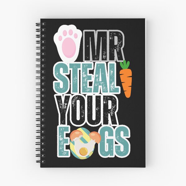 Item preview, Mr Steal Your Eggs -Funny Saying- designed and sold by SunnyDayPrints.