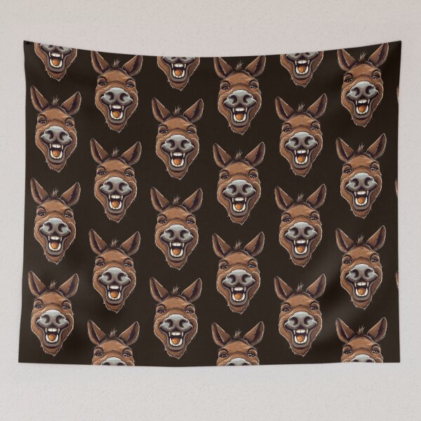 Item preview, donkey emoji designed and sold by Quiki.