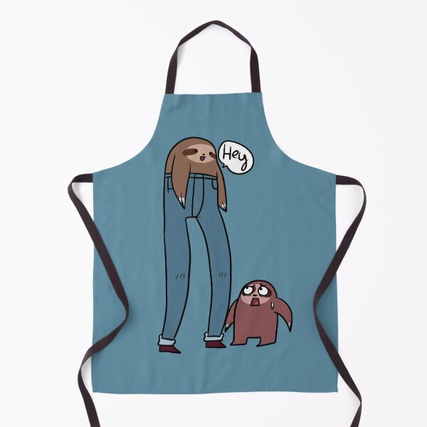 Item preview, Tall Sloth Wearing Pants with his Tiny Friend designed and sold by SaradaBoru.