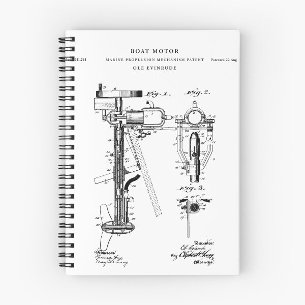 Item preview, Boat Patent Drawing Blueprint designed and sold by Vintago.