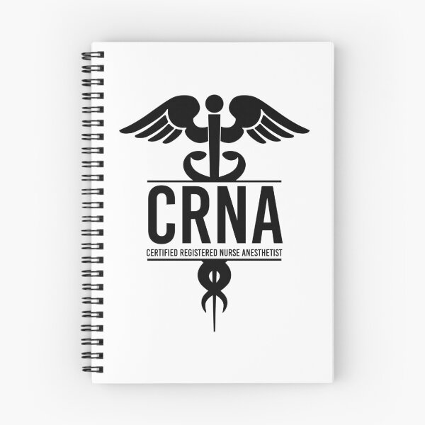 Item preview, CRNA Certified Registered Nurse Anesthetist Caduceus Medical Symbol | CRNA Appreciation Gifts designed and sold by Violet Treasures.