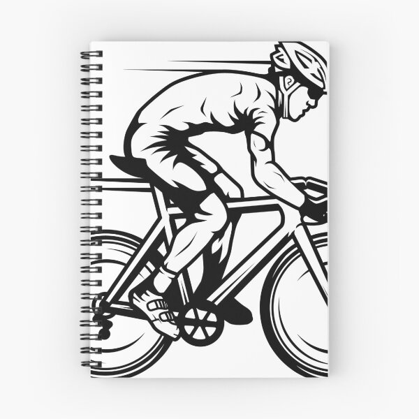 Item preview, Professional cyclist riding a road bike designed and sold by WearMood.