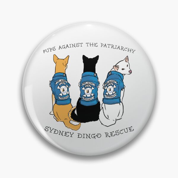 Item preview, Pups Against the Patriarchy designed and sold by Sydney Fox and Dingo  Rescue.