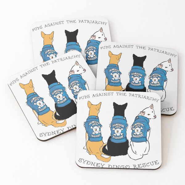 Item preview, Pups Against the Patriarchy designed and sold by Sydney Fox and Dingo  Rescue.