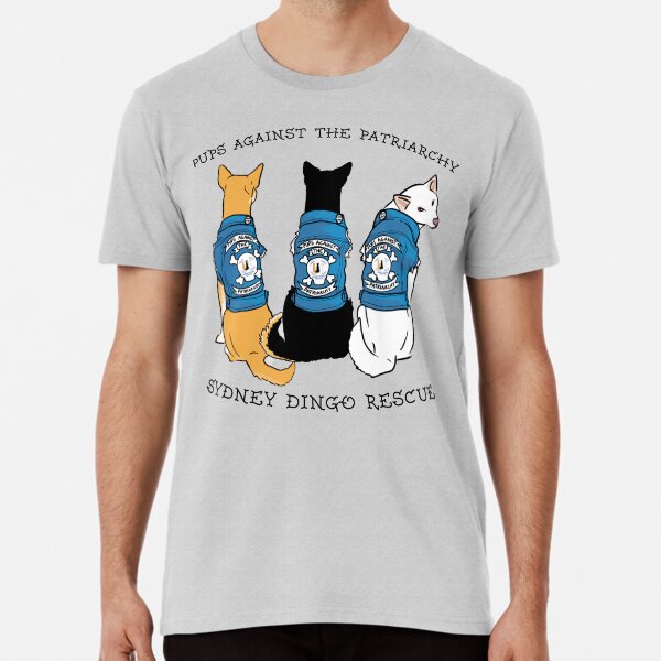 Item preview, Pups Against the Patriarchy designed and sold by Sydney Fox and Dingo  Rescue.