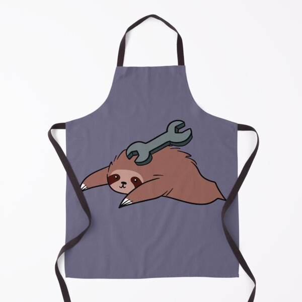 Item preview, Fuzzy Sloth with a Wrench designed and sold by SaradaBoru.