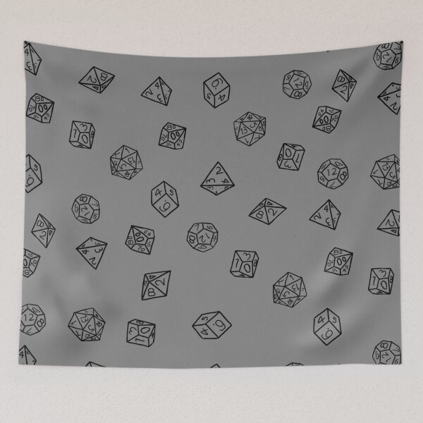 Item preview, Dice Hoard (Grey) designed and sold by TheDoughtyBlade.