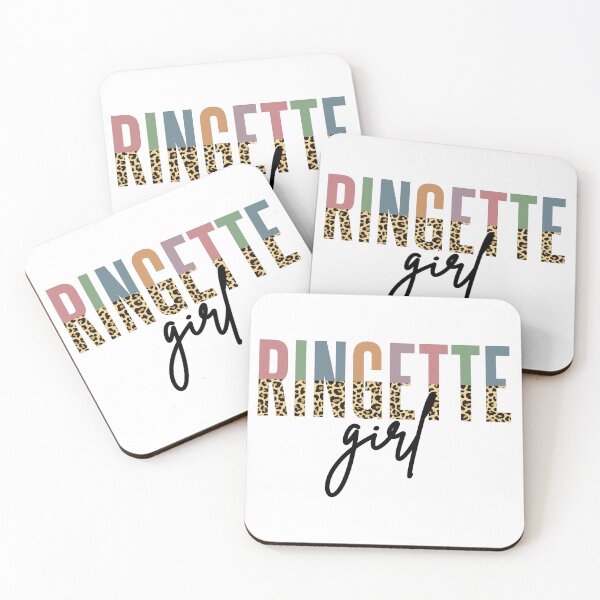 Item preview, Ringette Girl colorful Cheetah print text | For Ringette players | Gift for Ringette lovers designed and sold by Violet Treasures.