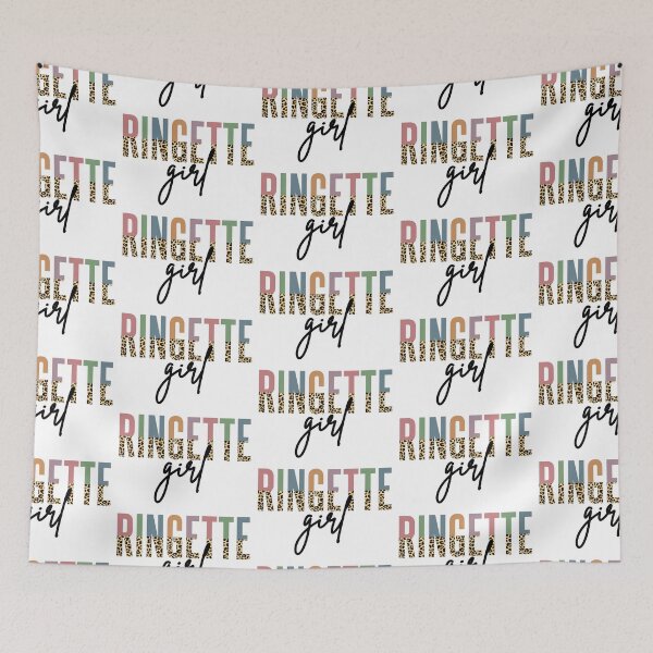 Item preview, Ringette Girl colorful Cheetah print text | For Ringette players | Gift for Ringette lovers designed and sold by Violet Treasures.