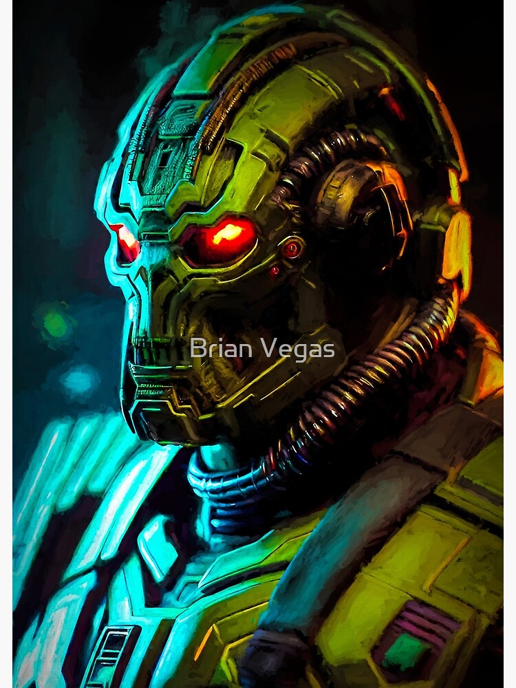 Artwork view, Future Marine by Brian Vegas designed and sold by Brian Vegas