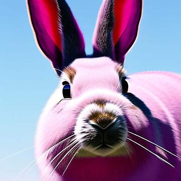 Big Pink Ear Bunny