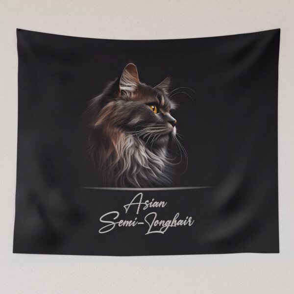 Item preview, Elegant Asian Semi Longhair designed and sold by Best-Breeds.