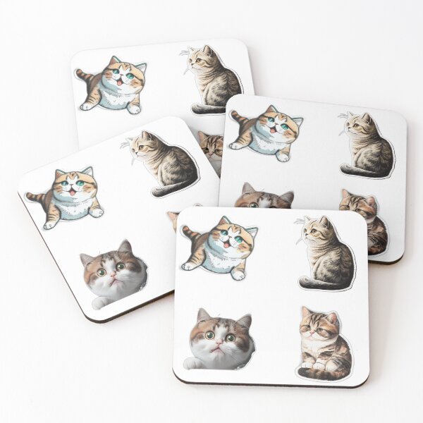 Item preview, Cute Cats Packs lovers  designed and sold by verluxe.