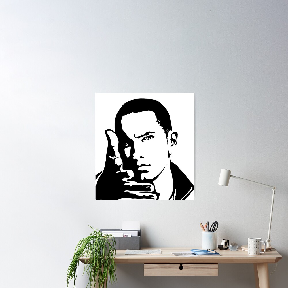 Eminem Poster by Hamdi Ben Ammar