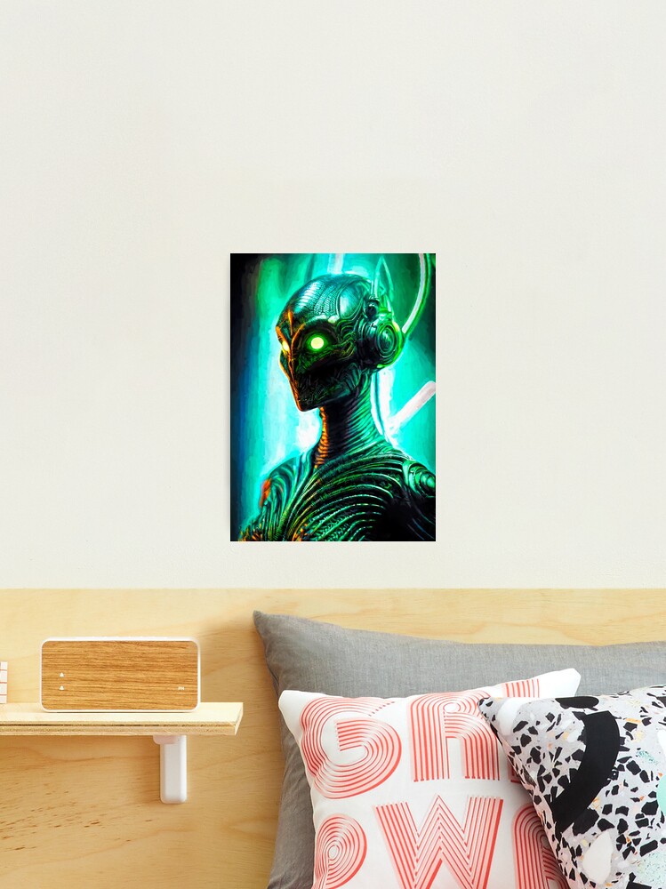 Thumbnail 1 of 3, Photographic Print, Wired up alien 3 by Brian Vegas designed and sold by Brian Vegas.