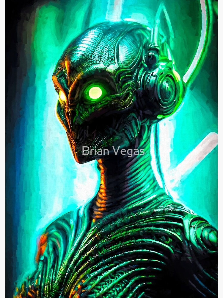 Thumbnail 3 of 3, Photographic Print, Wired up alien 3 by Brian Vegas designed and sold by Brian Vegas.