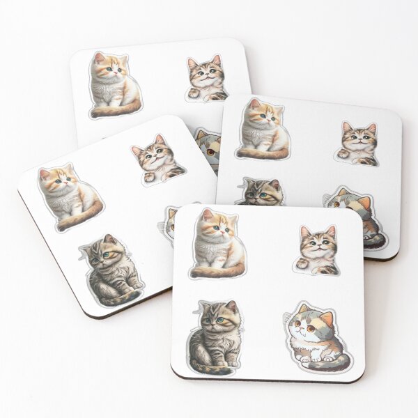 Item preview, Cute Cats Packs lovers  designed and sold by verluxe.