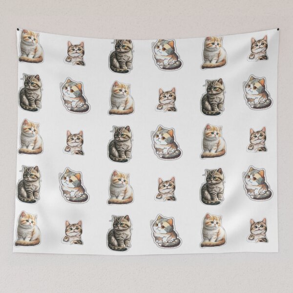 Item preview, Cute Cats Packs lovers  designed and sold by verluxe.