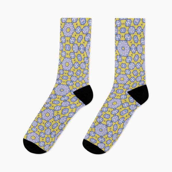 Item preview, Blue , Yellow and Cream Pattern  designed and sold by Nalwesya.