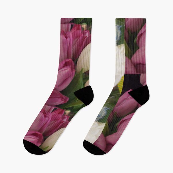 Item preview, White and pink Tulips - Original Photography designed and sold by JulienneJc.