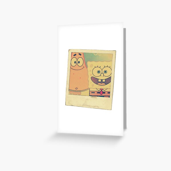 sad spongebob squarepants Classic t-shirt Greeting Card for Sale by LoCo05