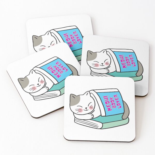 Item preview, Meow! Book Lover designed and sold by Daapcreationsco.