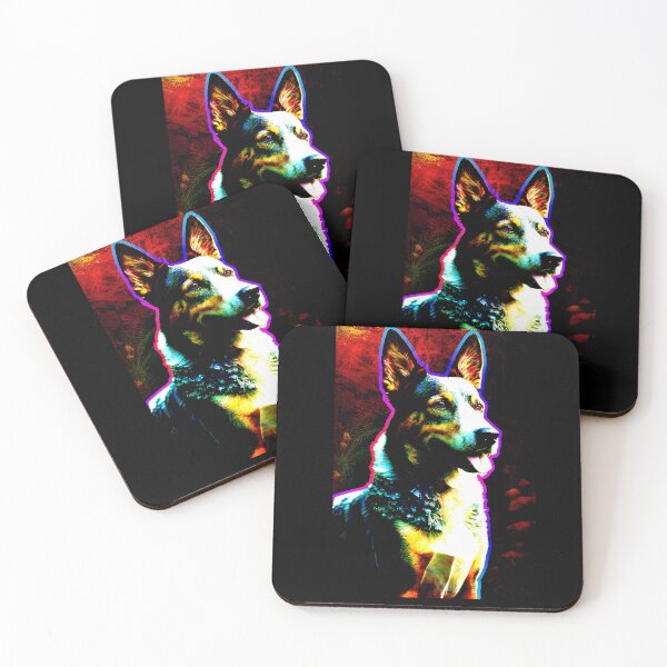 Item preview, German Shepard Dog Psychedelicized designed and sold by Mark Mentzer.