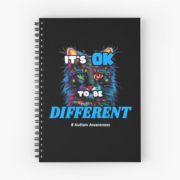 Item preview, Copy of Its Ok To Be Different Autism Awareness Acceptance Women Kid Cat designed and sold by Animal-ink.