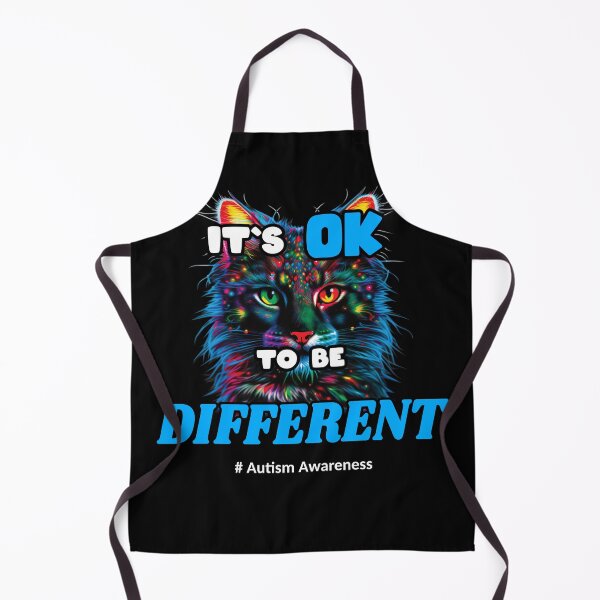 Item preview, Copy of Its Ok To Be Different Autism Awareness Acceptance Women Kid Cat designed and sold by Animal-ink.