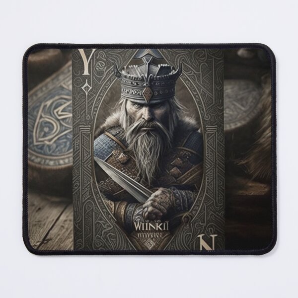 Aperçu de l'œuvre La carte Viking créée et vendue par Skull Rhiz.