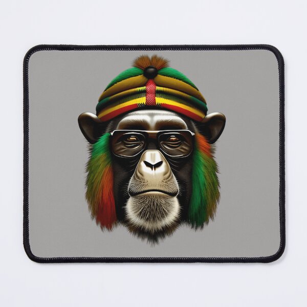 Item preview, Rastafarian-style Monkey designed and sold by Rui Fernandes.