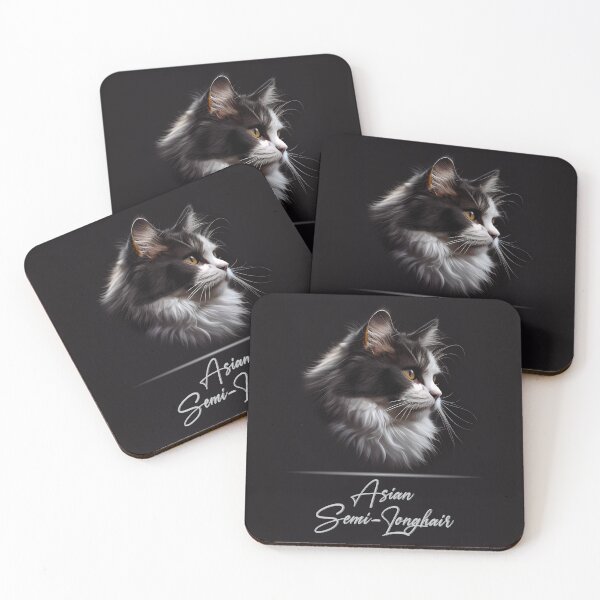 Item preview, Asian Semi Longhair Portrait designed and sold by Best-Breeds.