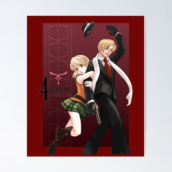 Artikel-Vorschau von RESIDENT EVIL 4 Leon & Ashley, designt und verkauft von DingoTee (1388)⭐⭐⭐⭐⭐.
