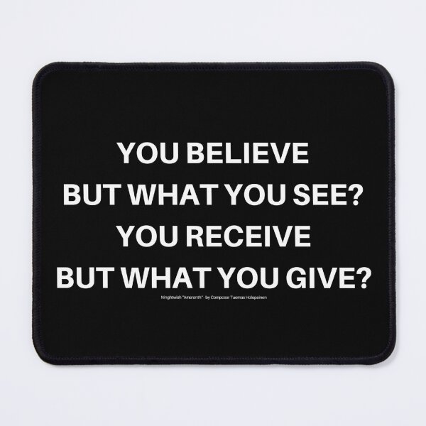 Item preview, Nightwish - What you See? designed and sold by Alex Seiti Hamada.