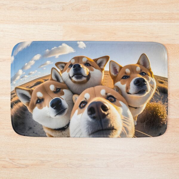 Item preview, Fugitive Foursome: The Shiba Inu Gang designed and sold by The Future Fables.