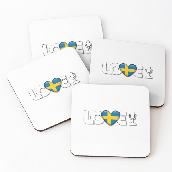 Item preview, Love Sweden - Eurovision Song Contest designed and sold by Vision-Tees.