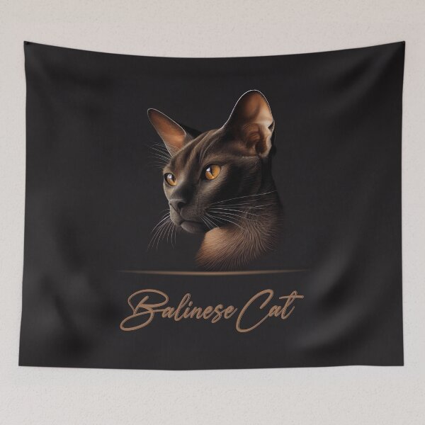 Item preview, Balinese Cat Portrait designed and sold by Best-Breeds.