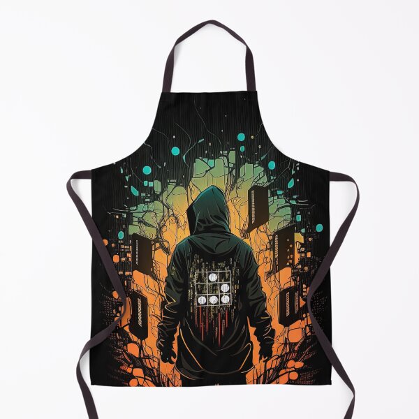Item preview, Hacker with glider hacker emblem hoodie illustration designed and sold by RK - Shop.