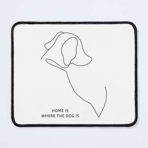 Item preview, Home is where the dog is designed and sold by ZaCrea.