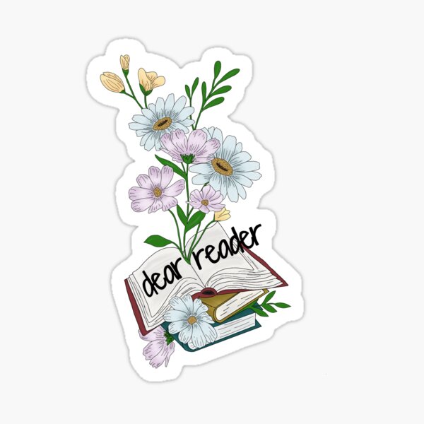 Item preview, Dear reader 3  designed and sold by kymbohcreates.