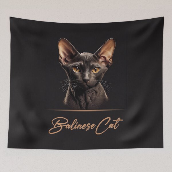 Item preview, Elegant Balinese Cat designed and sold by Best-Breeds.