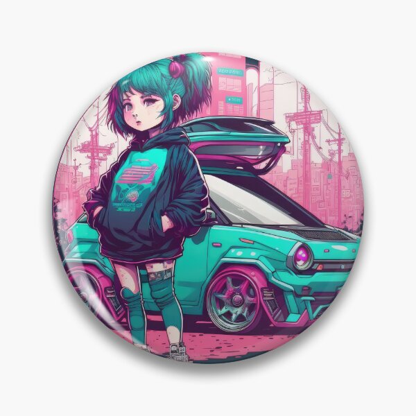 Artikelvorschau, Anime Racing Princess Cooles süßes Mädchen und cooles süßes Auto entworfen und verkauft von ultra-cool.