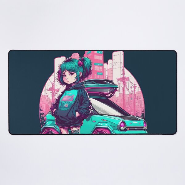 Item preview, Anime Racing Princess Cool Cute Girl And Cool Cute Car designed and sold by ultra-cool.