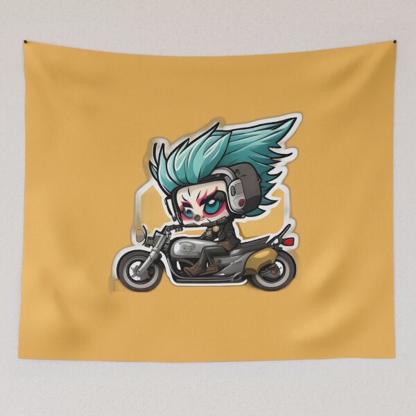 Item preview, Zombie Driver Anime Drawing of Funny Cartoon Driver  designed and sold by verluxe.