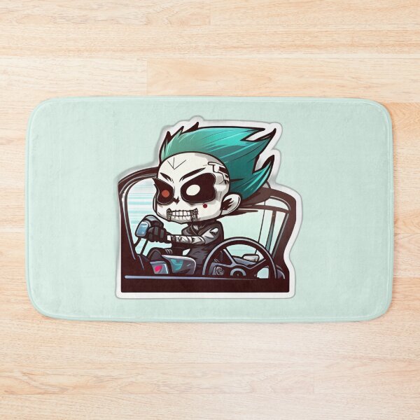 Item preview, Zombie Driver Anime Drawing of Funny Cartoon Driver  designed and sold by verluxe.