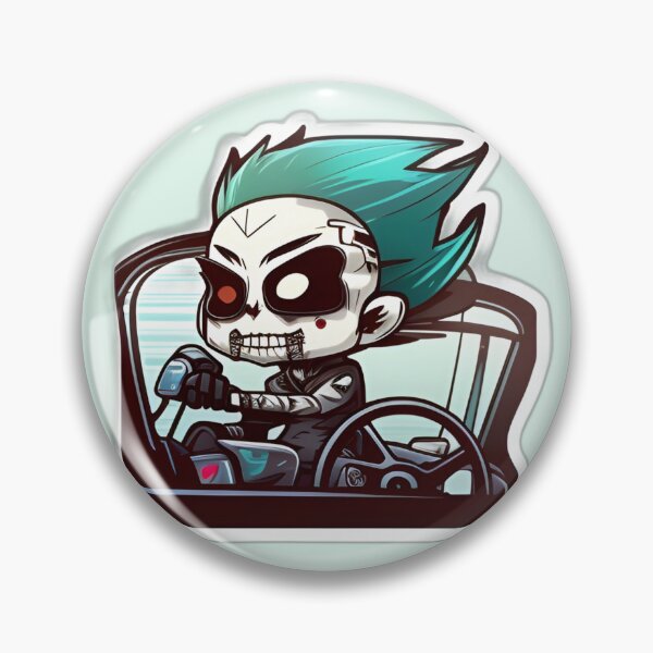 Item preview, Zombie Driver Anime Drawing of Funny Cartoon Driver  designed and sold by verluxe.