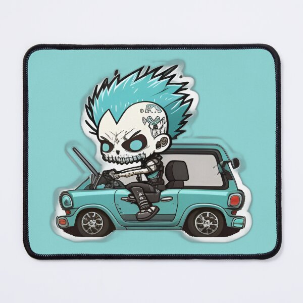 Item preview, Zombie Driver Anime Drawing of Funny Cartoon Driver designed and sold by verluxe.