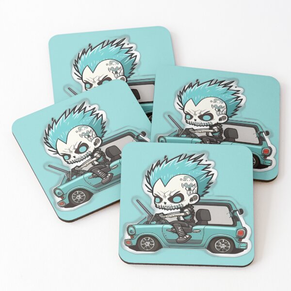 Item preview, Zombie Driver Anime Drawing of Funny Cartoon Driver  designed and sold by verluxe.